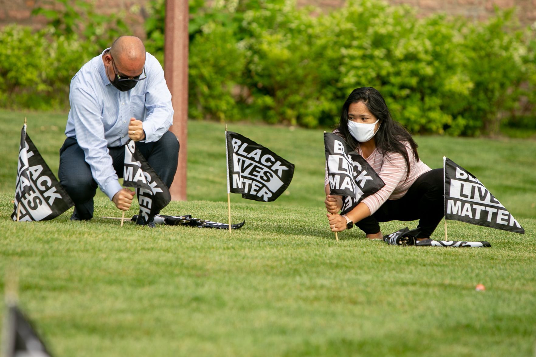 Washington University commemorates George Floyd's murder